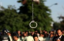 İran'da halka açık bir idam