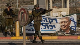 جنود إسرائيليون في الضفة الغربية