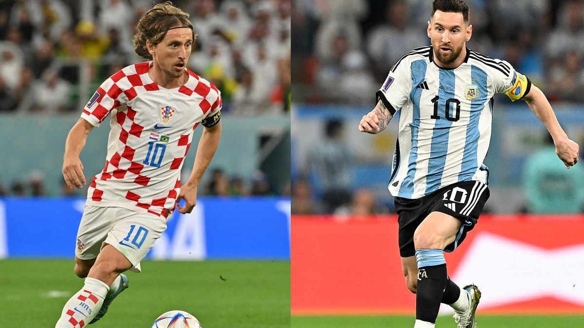 Luka Modric ve Lionel Messi