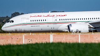 طائرة تابعة للخطوط الملكية المغربية