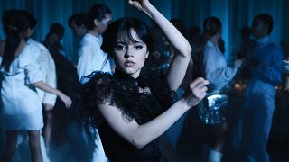 Jenna Ortega plays Wednesday Addams in Netflix's Wednesday