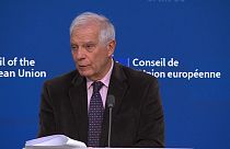  Josep Borrell, EU High Representative, speaking at the meeting