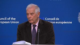  Josep Borrell, EU High Representative, speaking at the meeting