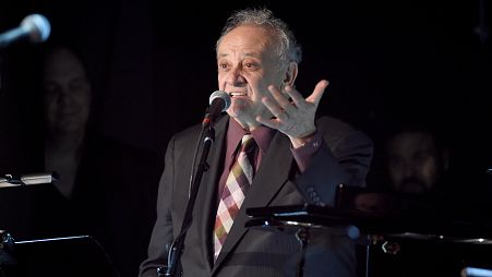 Angelo Badalamenti at the David Lynch Foundation Music Festival in Los Angeles (April 1, 2015)