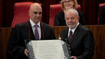 Alexandre de Moraes entrega diploma ao Presidente eleito Lula da Silva