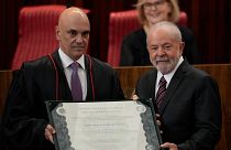 Alexandre de Moraes entrega diploma ao Presidente eleito Lula da Silva