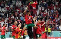 لاعبو المنتخب المغربي