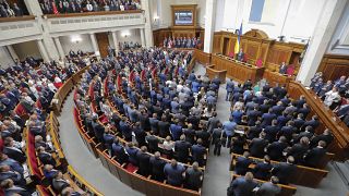 Az ukrán parlament - ARCHÍV FELVÉTEL
