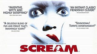 Poster of Scream (1996), which premiered on 20 December