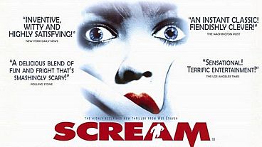Poster of Scream (1996), which premiered on 20 December