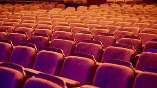 Empty theatre seats