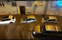 Heavy rain in Lisbon has left many parts of the city underwater twice in the space of six days