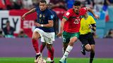 پیروزی قرانسه مقابل مراکش در نیمه نهایی جام جهانی قطر