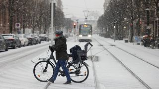 Stoccolma sotto la neve