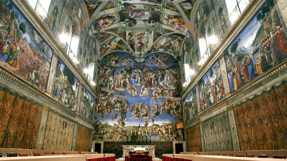 Visita alla Cappella Sistina. 