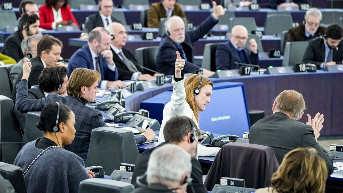 MEPs decided to suspend all pending legislation involving Qatar.