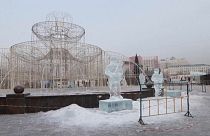 التماثيل الجليدية في مدينة تشيتا