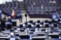 Az EP szinte üres ülésterme december 13-án