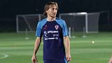 El capitán de Croacia, Luka Modric
