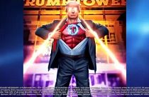 Trump as superhero