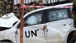 تیراندازی به خودروی حامل صلح‌بانان سازمان ملل در جنوب لبنان