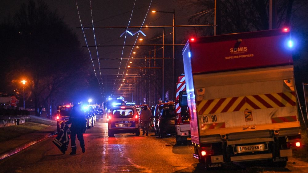 Ten killed including five children in apartment block fire near Lyon