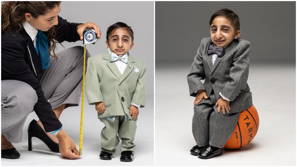  Dünyanın en kısa insanı Afshin Esmaeil Ghaderzadeh