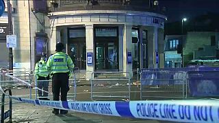 Police outside the 02 Brixton Academy in South London