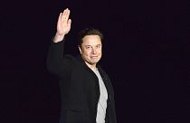 Elon Musk, le 10 février 2022, près de Brownsville, au Texas