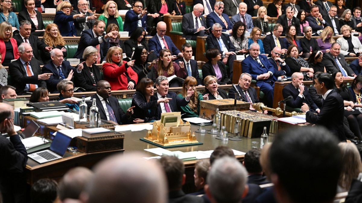 جلسة للبرلمان البريطاني بتاريخ 7 ديسمبر 2022