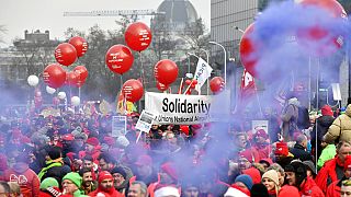 Διαδήλωση στις Βρυξέλλες