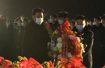 AP. Ofrenda en memoria de Kim Jong Il