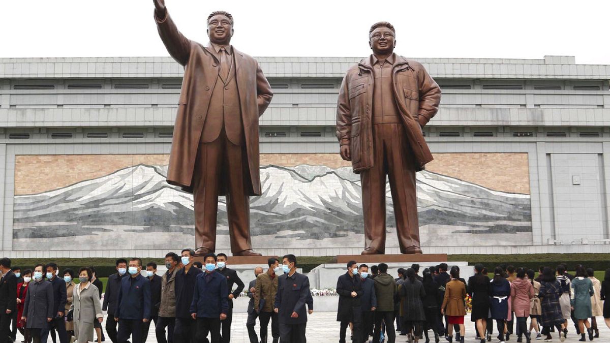11º aniversário da morte do líder Kim Jong-il na Coreia do Norte