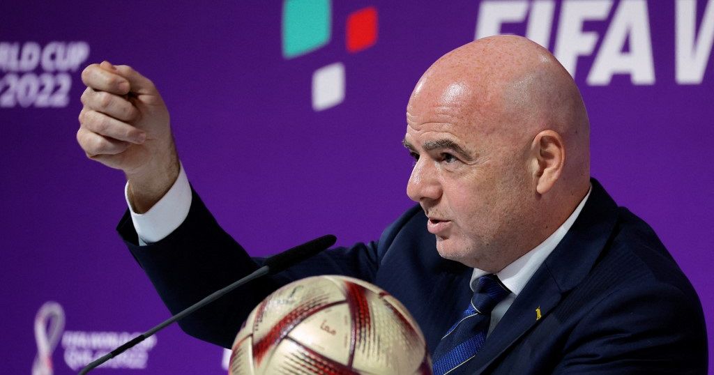 2022 World Cup: The close ties between Qatar and FIFA president Gianni  Infantino