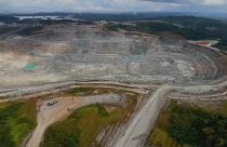 La mina a cielo abierto Cobre Canadá
