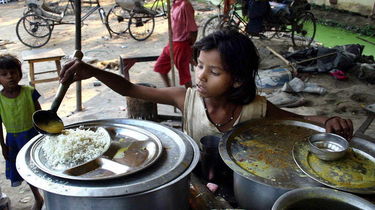 Gyerekmunkás az indiai Bihar államban