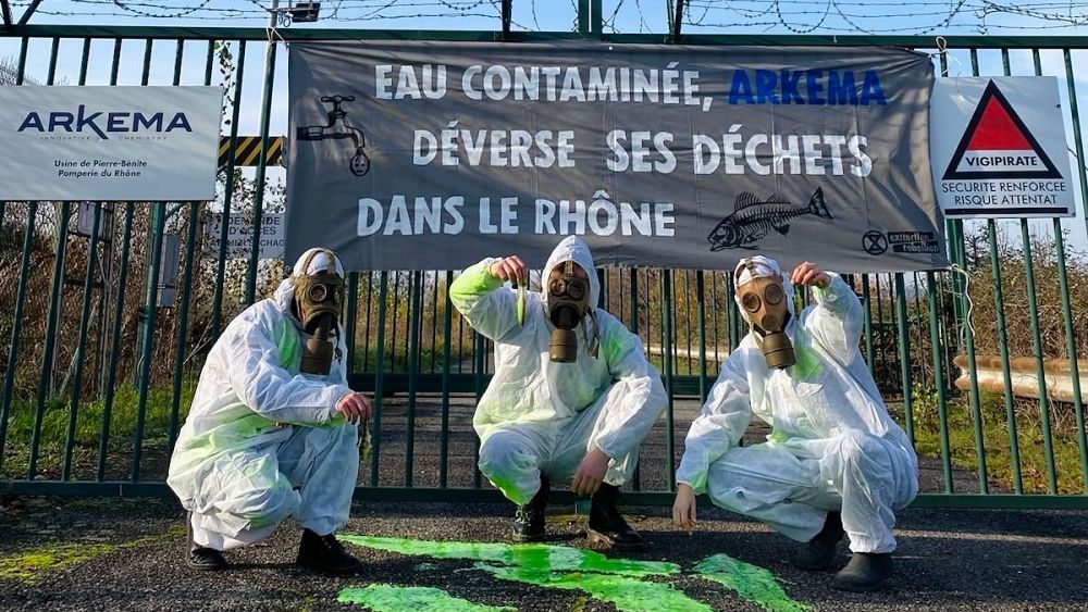 Manifestations en France pour dénoncer les activités cancérigènes d’une entreprise chimique