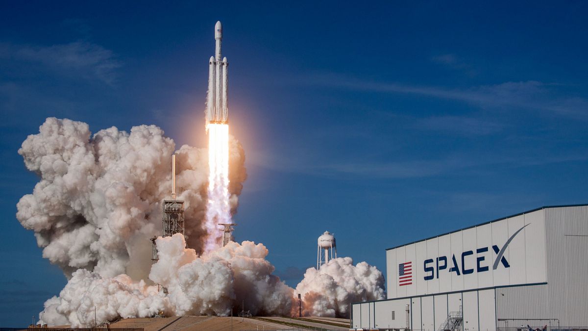Lancement de la fusée Falcon 9 depuis le centre spatial Kennedy en Floride, aux Etats-Unis, samedi 17 décembre 2022.