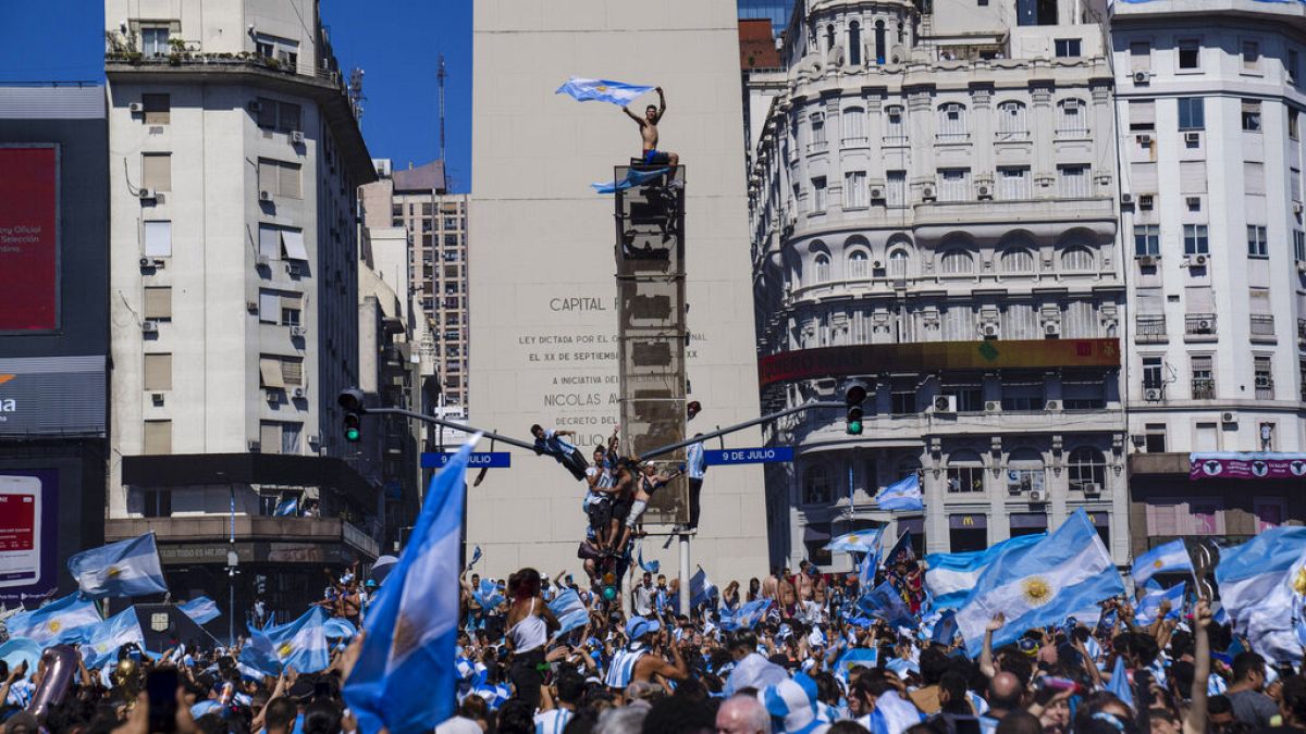 Freude in Buenos Aires über Sieg bei der WM