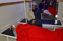 Uno de los heridos en el accidente del túnel de Salang, Afganistán 18/12/2022
