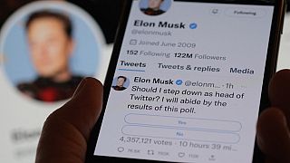 Sur son compte Twitter, Elon Musk a mis au vote sa démission.