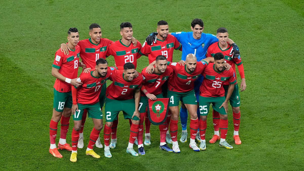 تشكيلة المنتخب المغربي خلال بطولة كأس العالم قطر 2022