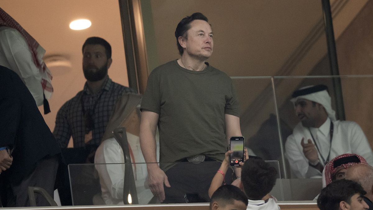 Dünya Kupası finalini tribünden izleyenler arasında Elon Musk da vardı