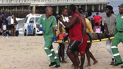 Three swimmers killed by massive wave at South Africa beach