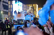 Les joueurs argentins vainqueurs de la Coupe du monde 2022 au Qatar - 19.12.2022