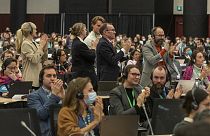 Applaus nach der Einigung auf eine gemeinsame Abschlusserklärung bei der COP15 in Montreal