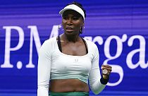 Venus Williams am 1. September 2022 im Doppel-Wettbewerb der US Open