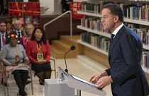 PM Mark Rutte at the National Archives in The Hague. Monday, 19 December 2022.