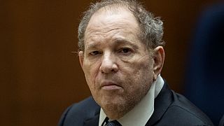 Harvey Weinstein a bíróságon a második nemi erőszak perben