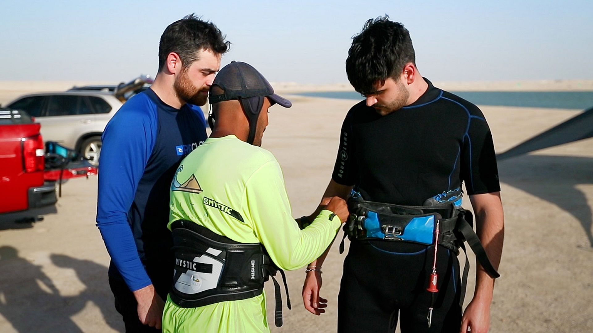 Meet the kitesurfing instructor harnessing the wind and waves in Qatar